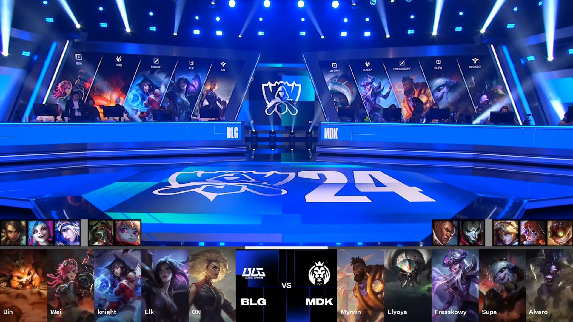 BLG官博：新鮮出爐的定妝照拍攝花絮請查收